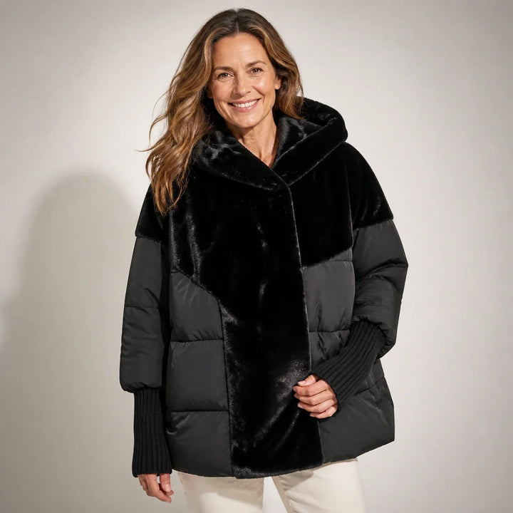 Phyllis™ | Oversized Hooded Puffer