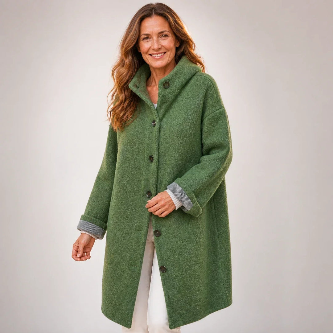 Gloria™ | Warm Wool-Blend Coat