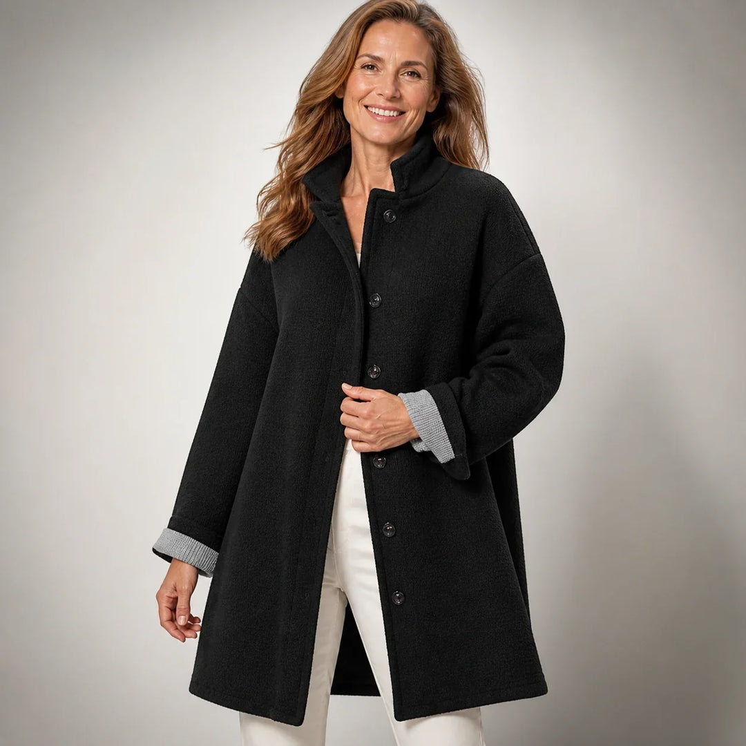 Gloria™ | Warm Wool-Blend Coat