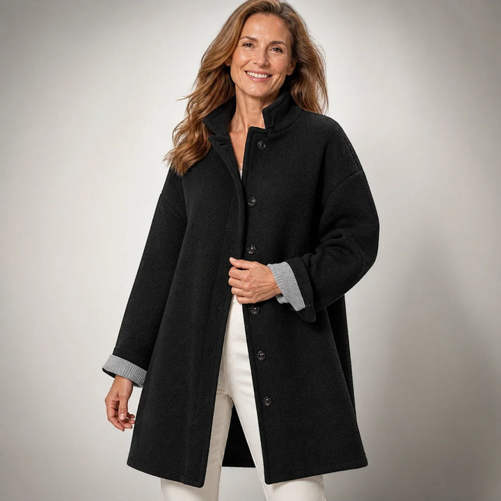 Gloria™ | Warm Wool-Blend Coat