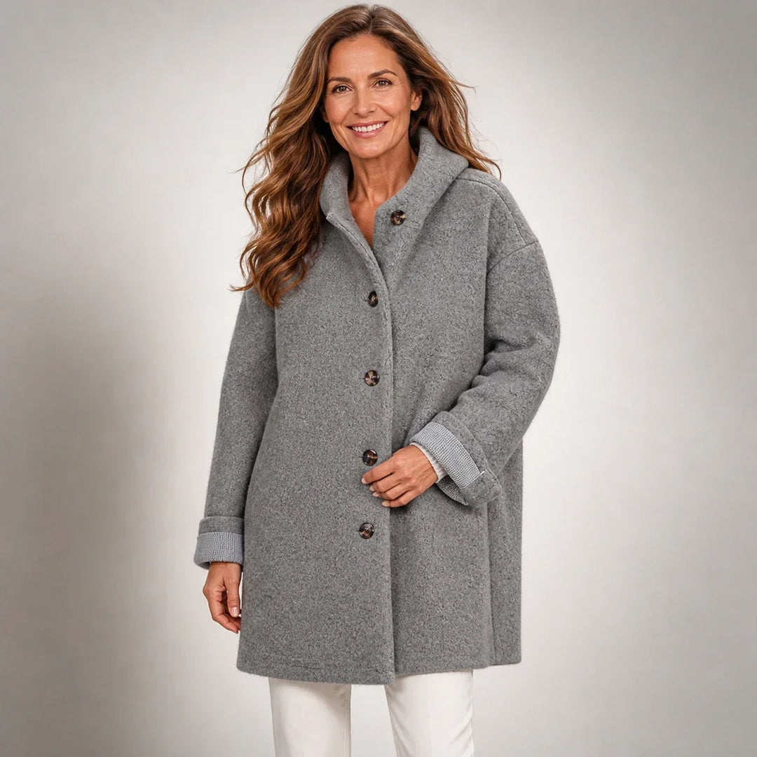 Gloria™ | Warm Wool-Blend Coat