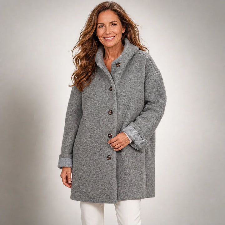 Gloria™ | Warm Wool-Blend Coat