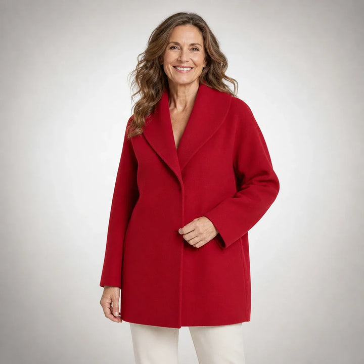 Yvonne™ | Draped Longline Coat