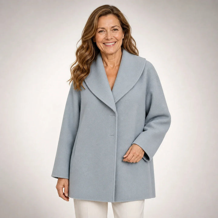 Yvonne™ | Draped Longline Coat