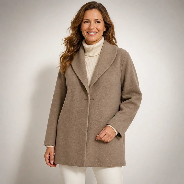 Yvonne™ | Draped Longline Coat