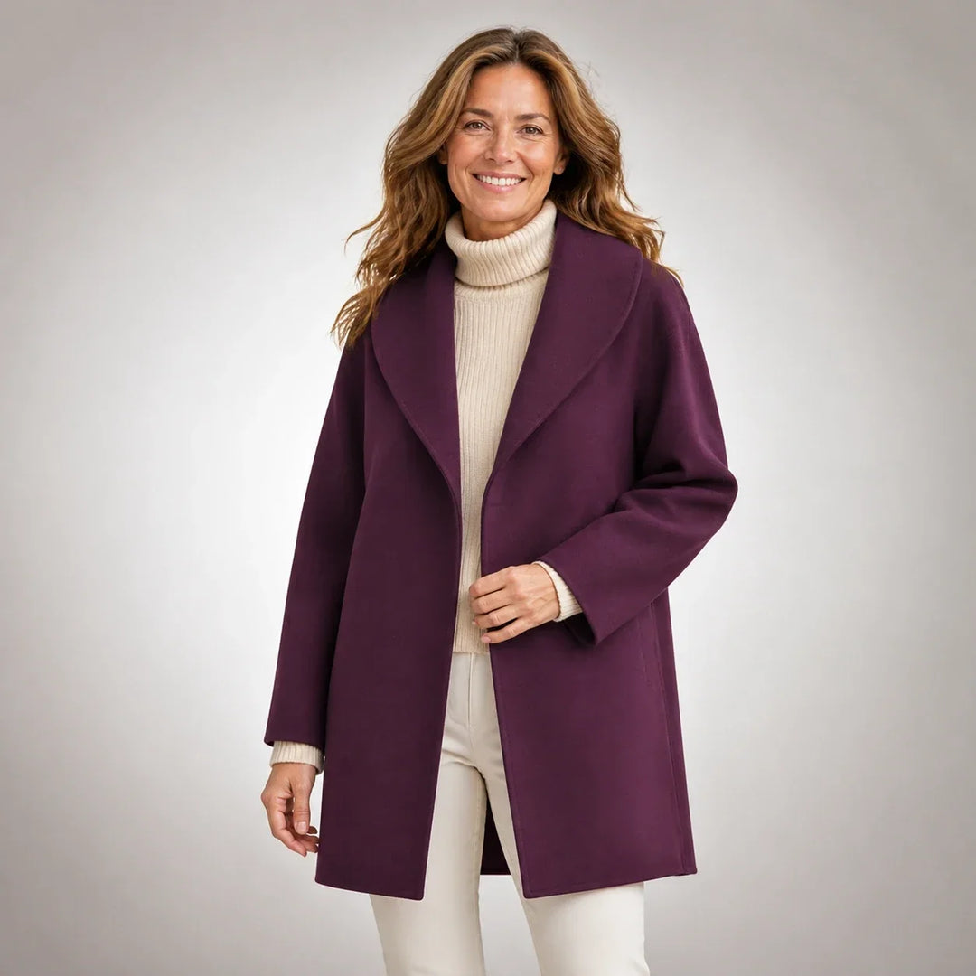 Yvonne™ | Draped Longline Coat