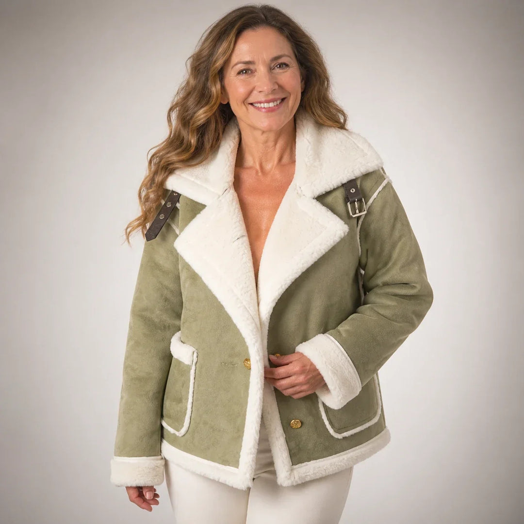 Yvette™ | Wool-Effect Jacket