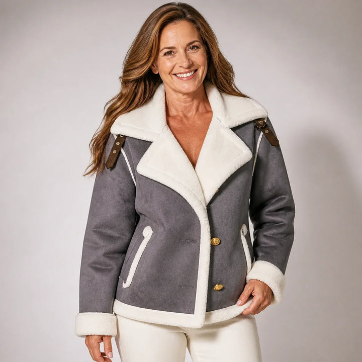 Yvette™ | Wool-Effect Jacket