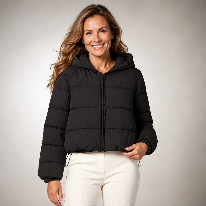 Denise™ | Cropped Hooded Jacket