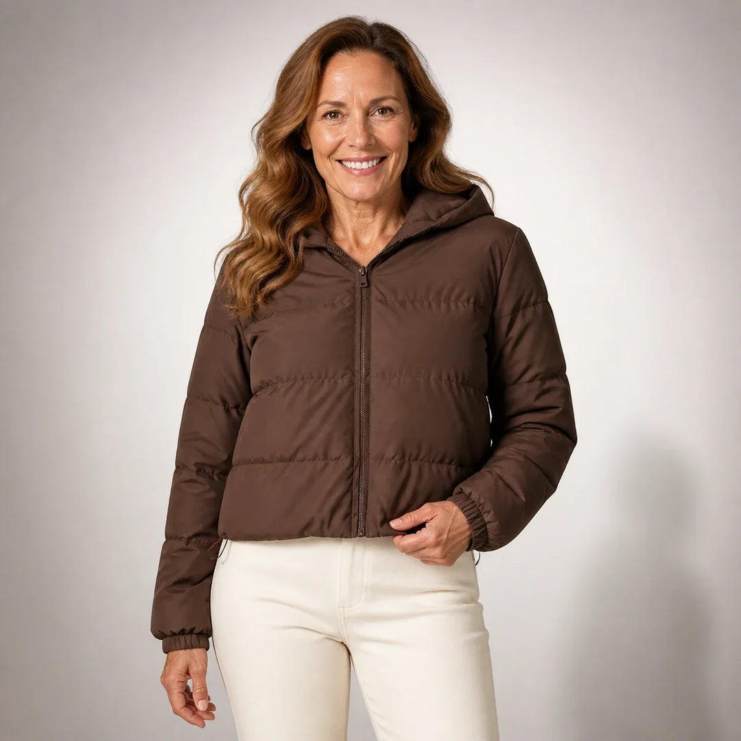 Denise™ | Cropped Hooded Jacket