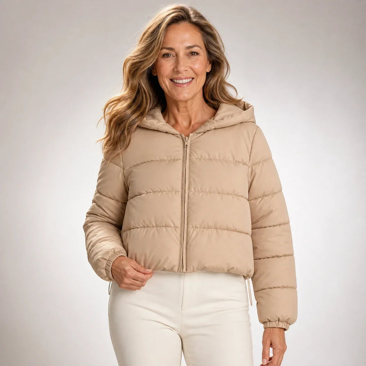 Denise™ | Cropped Hooded Jacket