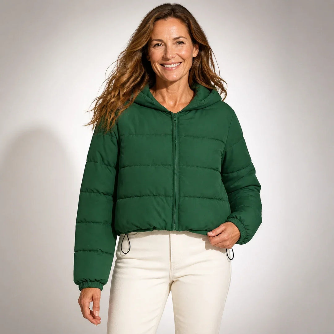 Denise™ | Cropped Hooded Jacket