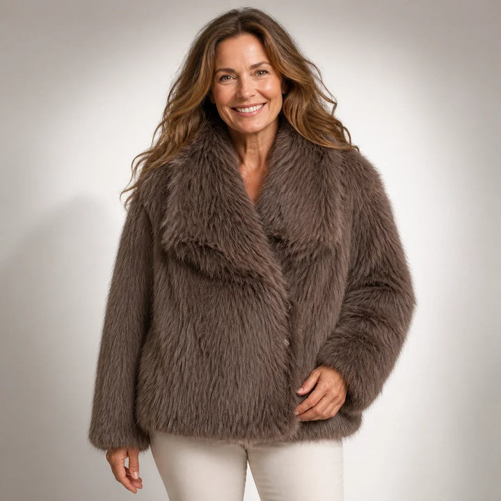 Marjorie™ | Plush Teddy Coat