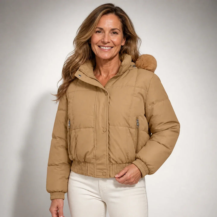 Joyce™ | Cropped Quilted Jacket