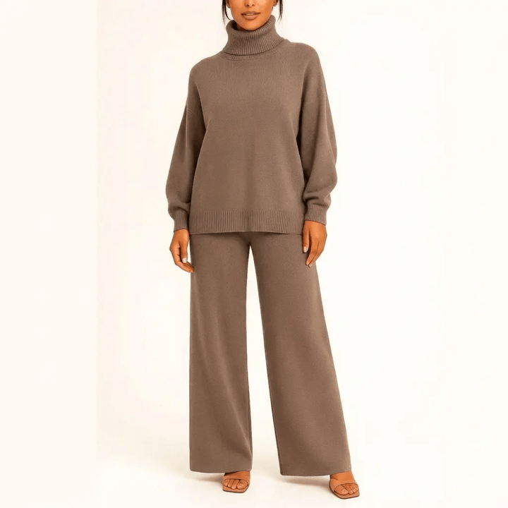 Harper Turtleneck Top &amp; Pants Set
