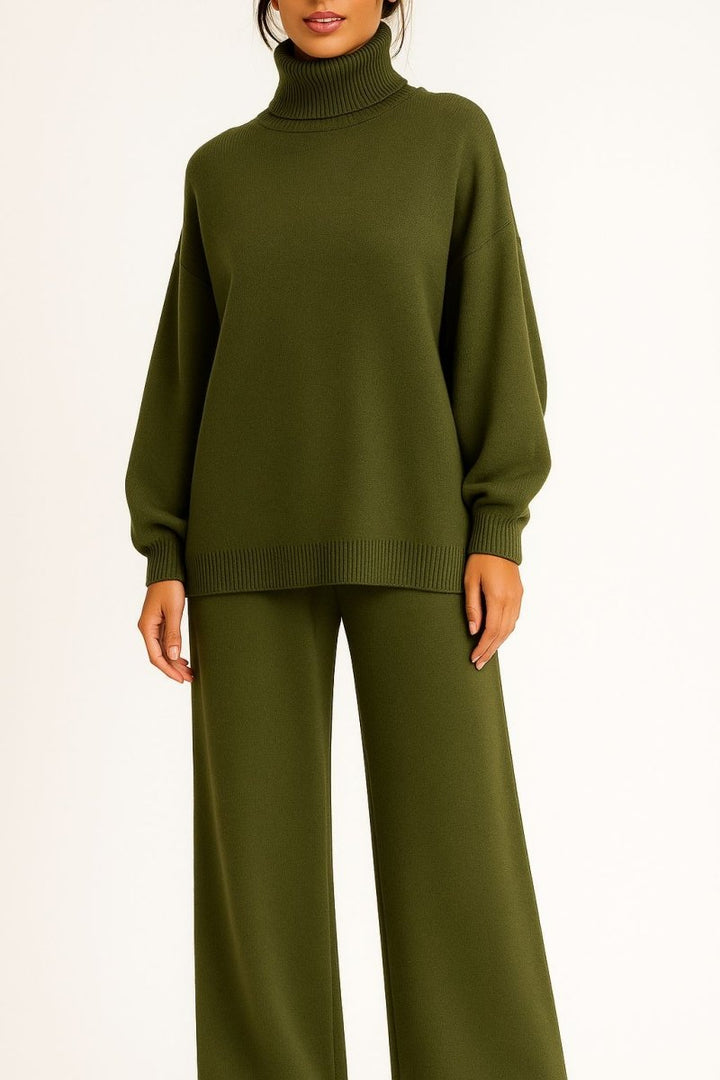 Harper Turtleneck Top &amp; Pants Set