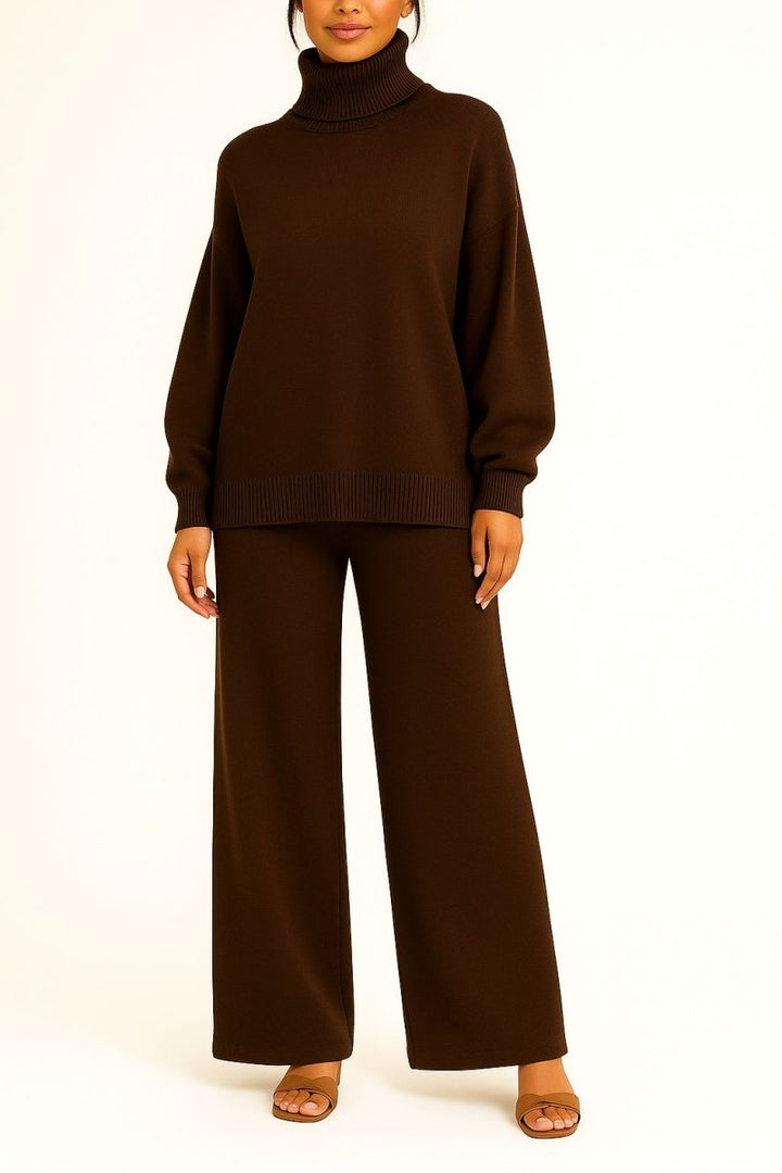 Harper Turtleneck Top &amp; Pants Set