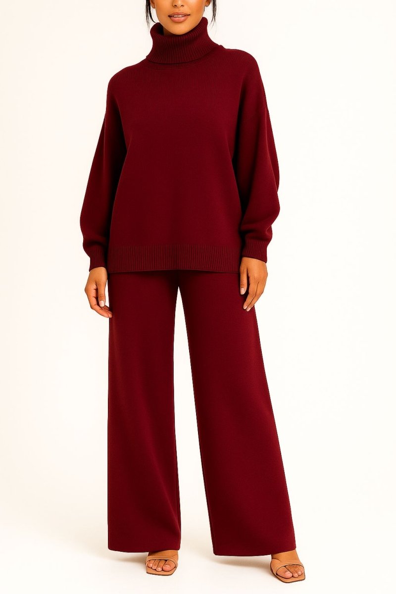 Harper Turtleneck Top &amp; Pants Set