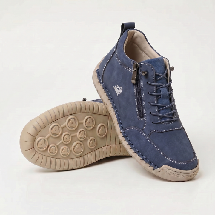 Mila comfort sneakers with easy side zip for women