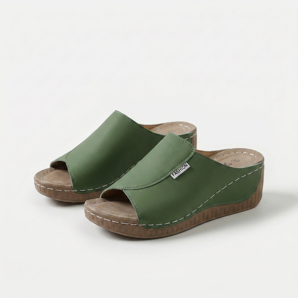 Indy arch support comfort mules for women