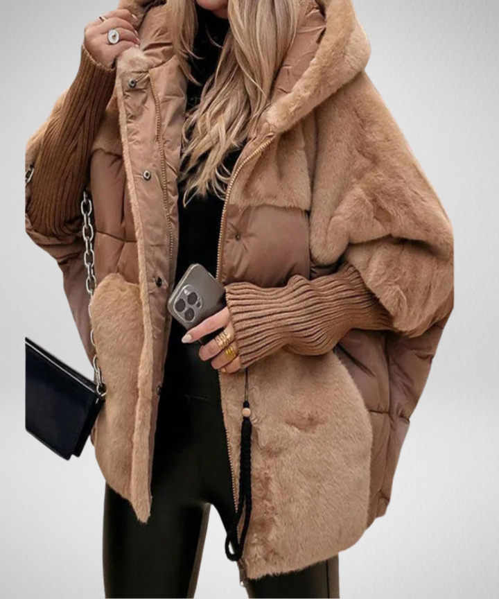 Phyllis™ | Oversized Hooded Puffer