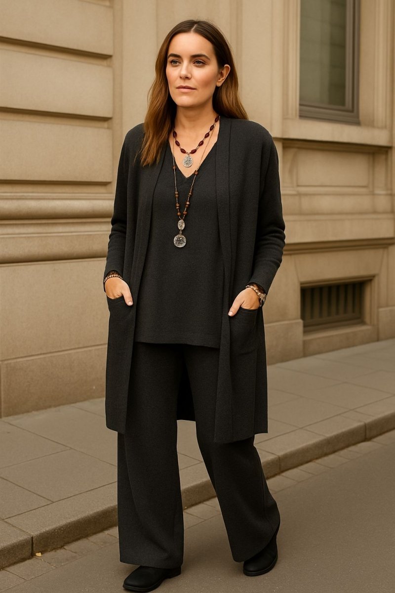 Julia Cardigan, Top &amp; Pants