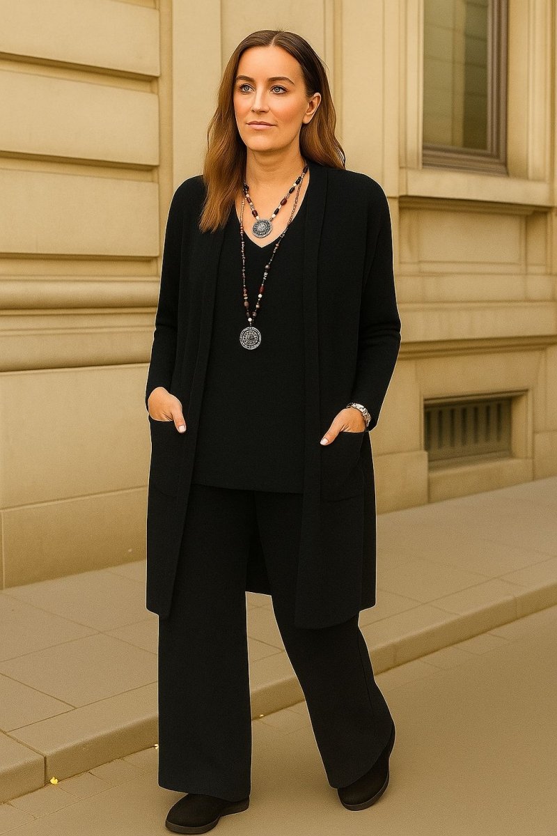 Julia Cardigan, Top &amp; Pants