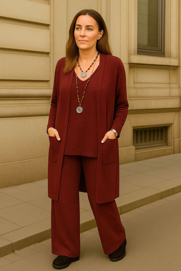 Julia Cardigan, Top &amp; Pants