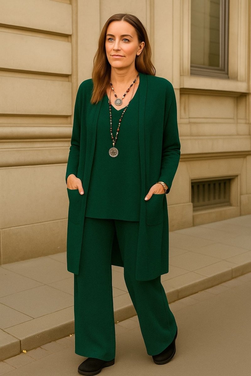 Julia Cardigan, Top &amp; Pants