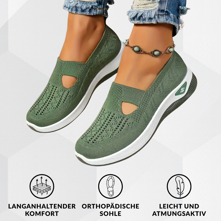 Cloudy cushioned slip-on shoes for women