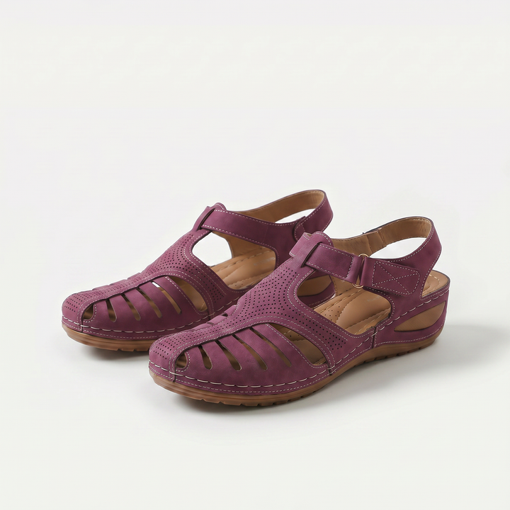 Leni comfort sandals with gentle lift for women