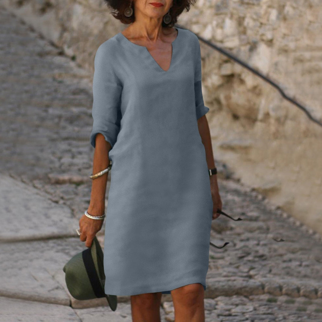 Lova | Stijlvolle zomerjurk in de kleur Lichtgroen voor dames in stijl ideaal voor de zomer.