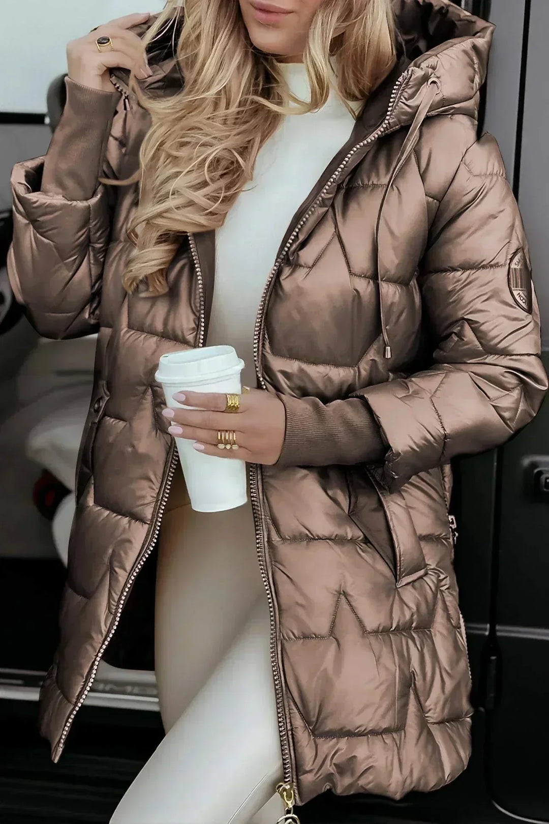 Gail™ | Hooded Padded Coat