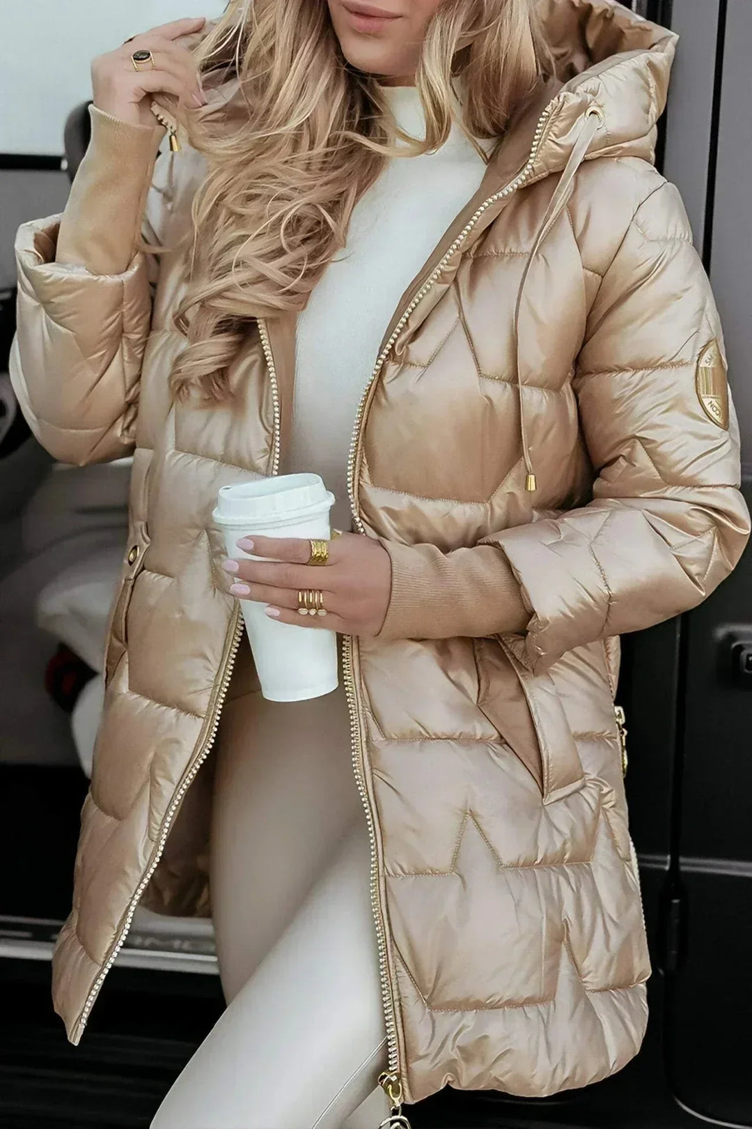 Gail™ | Hooded Padded Coat
