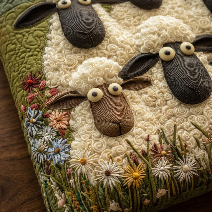 Five Sheep artisan quilted tote for women