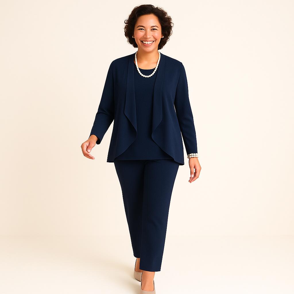 Mia Cardigan, Top &amp; Pants Set