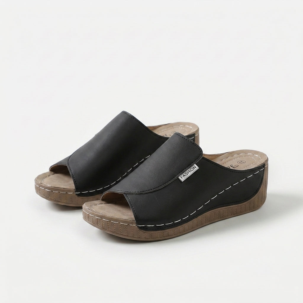 Indy arch support comfort mules for women