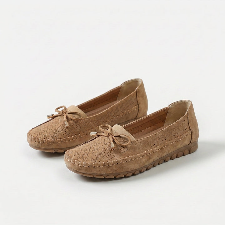 Sabine soft bow comfort loafers for women