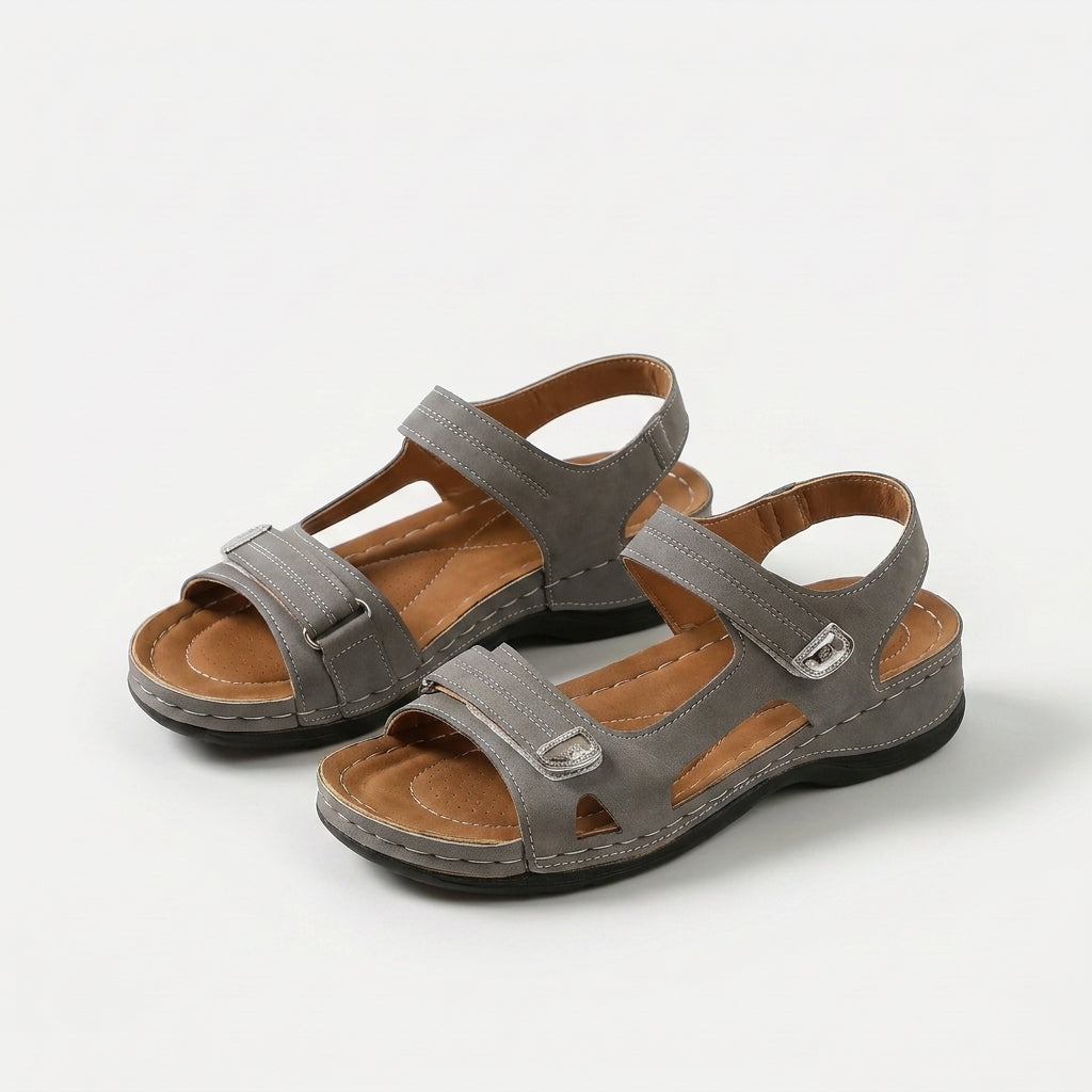 Flora adjustable comfort sandals for women