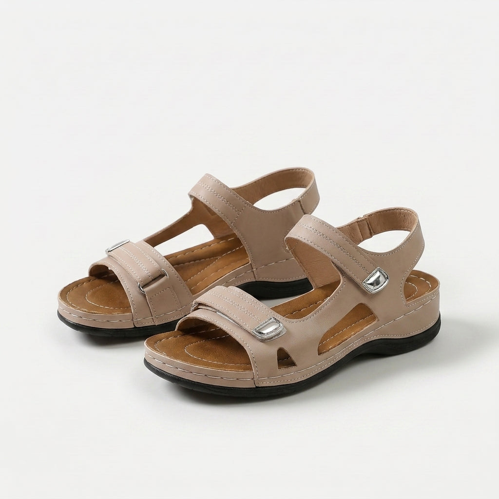Flora adjustable comfort sandals for women