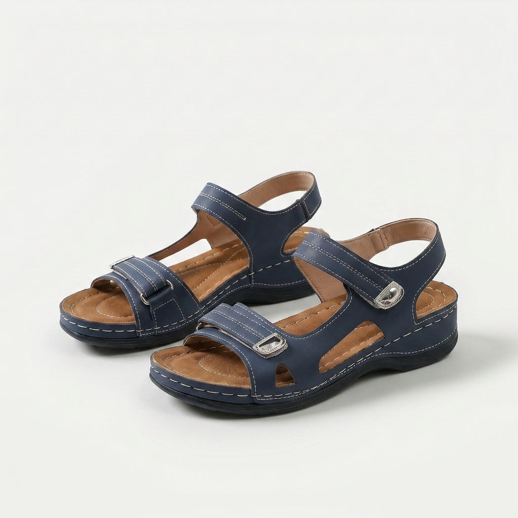 Flora adjustable comfort sandals for women