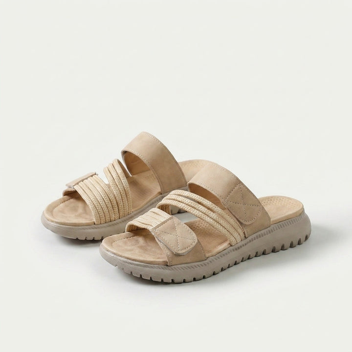 Cleo sporty platform comfort sandals for women