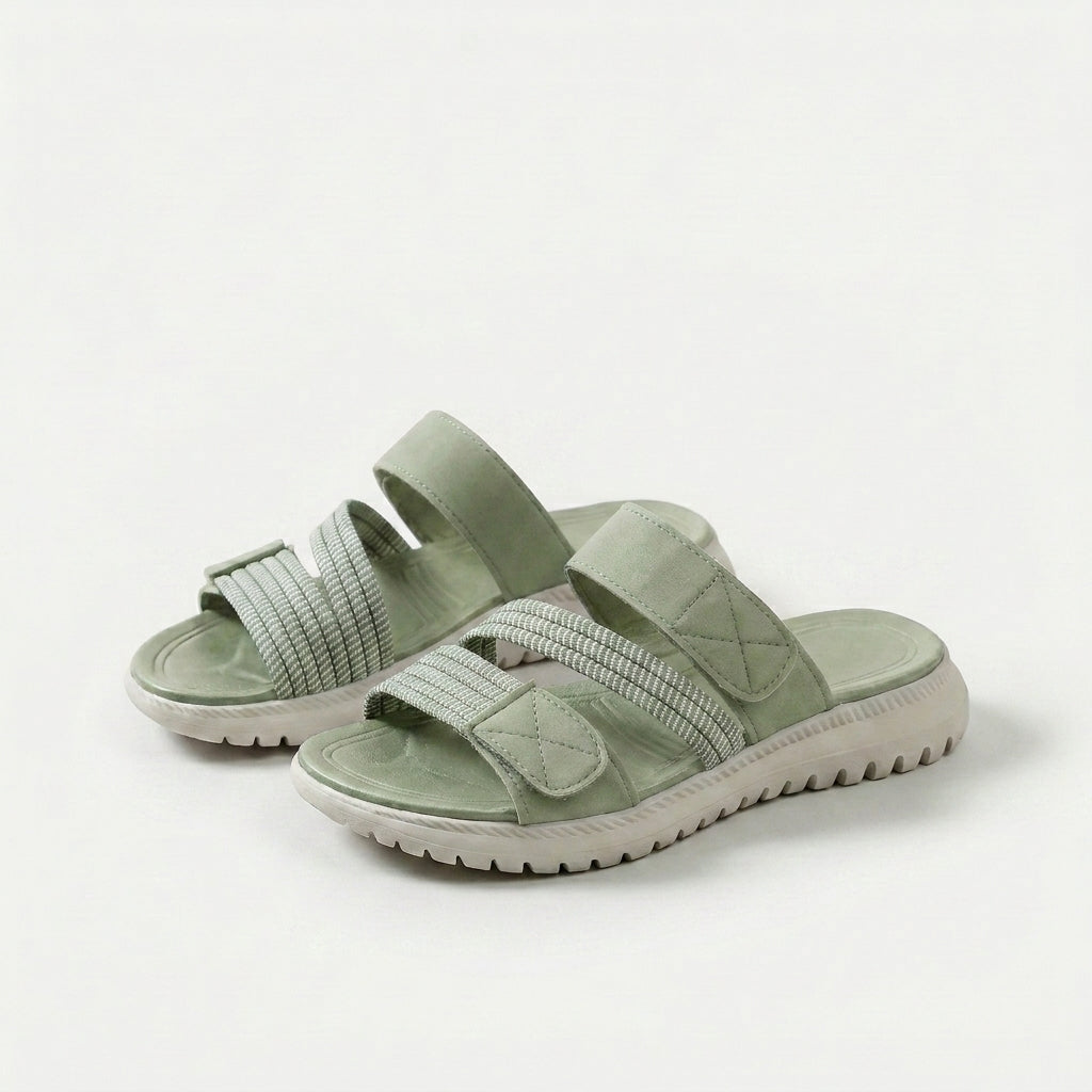 Cleo sporty platform comfort sandals for women