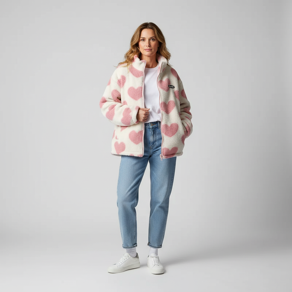 Helenah™ | 2 in 1 Reversible Fleece Jacket