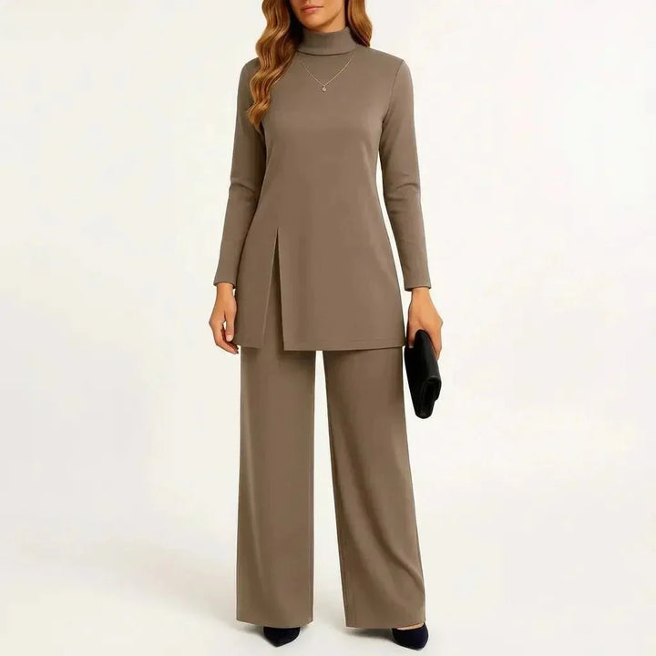 Naomi Turtleneck Top &amp; Pants Set