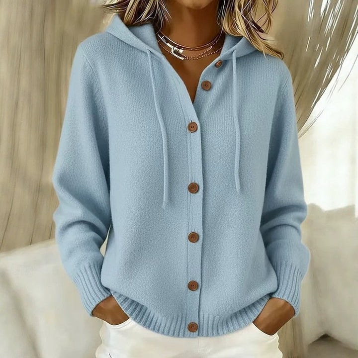 Faye | Cosy Casual Everyday Hooded Cardigan