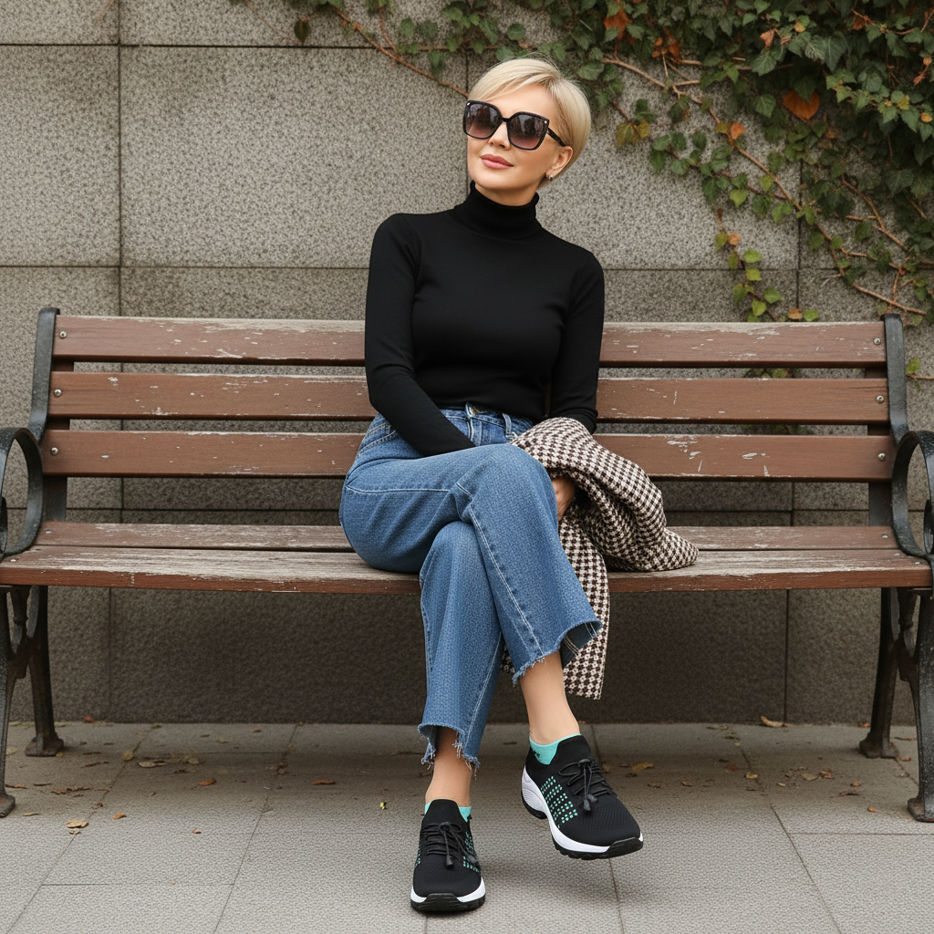 Amelie knit comfort shoes for women