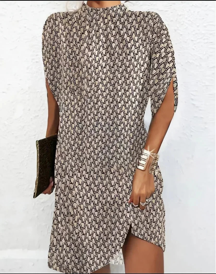 Alessandra | Draped Denim Mini Dress