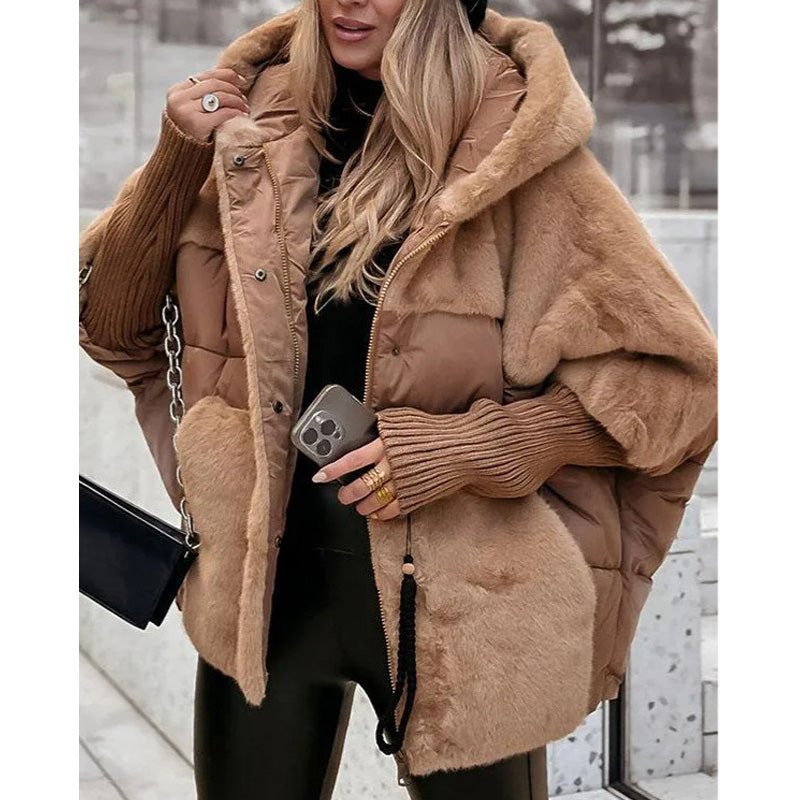Phyllis™ | Oversized Hooded Puffer