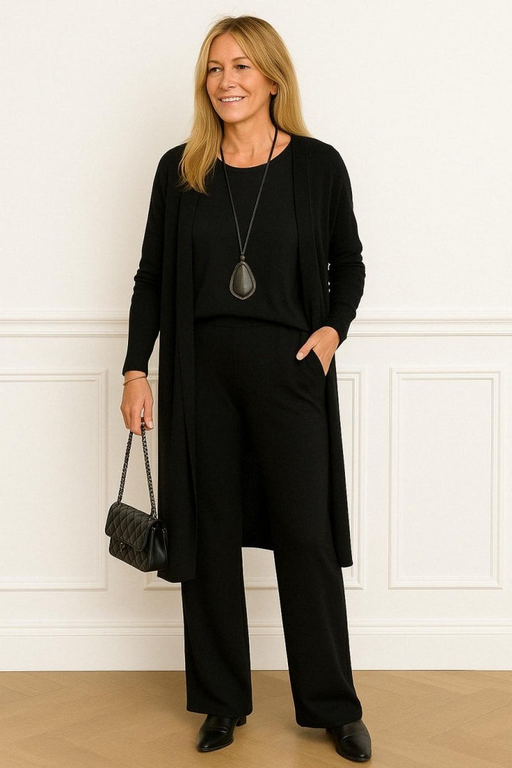 Vanessa Cardigan, Top &amp; Pants Set